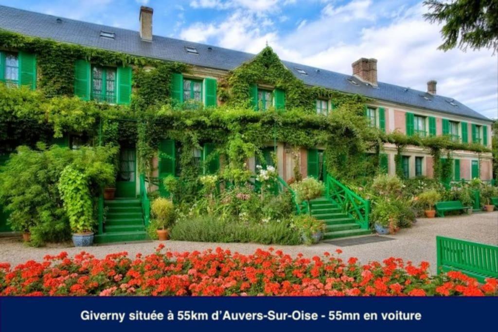 Amman Studio Avec Terrasse Au Coeur Du Village Impressionniste Auvers-sur-Oise Eksteriør bilde
